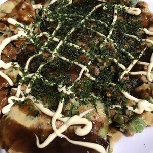 フワフワ☆納豆のネギ焼き